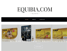 Tablet Screenshot of equibia.com